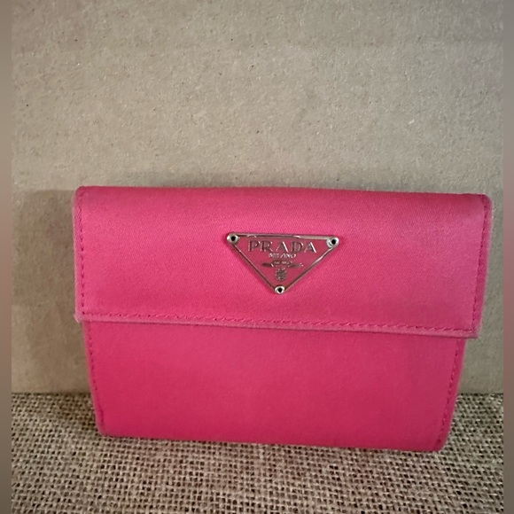 COPY - Prada Nylon Trifold Wallet - Picture 1 of 5